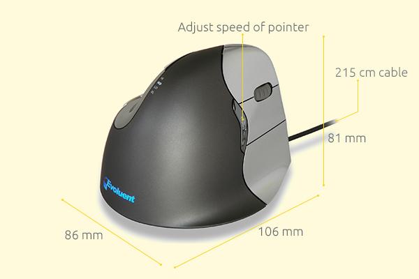 evoluent4 ergonomic vertical mouse 1467633349